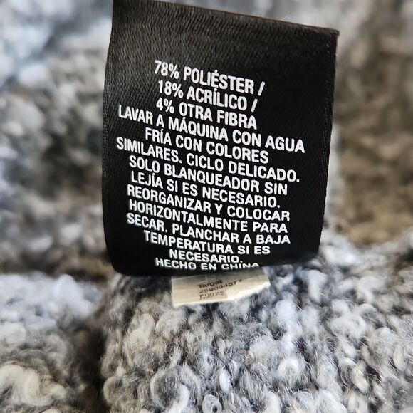 Mossimo women's XS gray sleeveless rolled neck tunic sweater - Picture 6 of 7